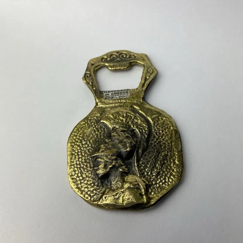 Bronze Bottle Opener Made in Greece